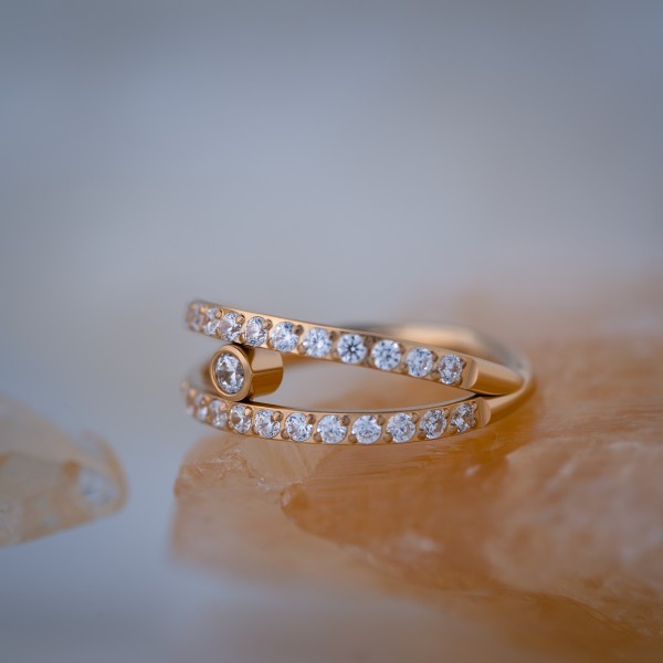 Кольцо-кликер Princess Gold 1.2 мм (16 G)