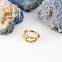 Кольцо-кликер Princess Gold 1.2 мм (16 G) Кольцо-кликер Princess Gold 1.2 мм (16 G)