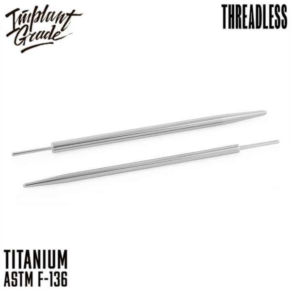 Тапер для пирсинга безрезьбовой