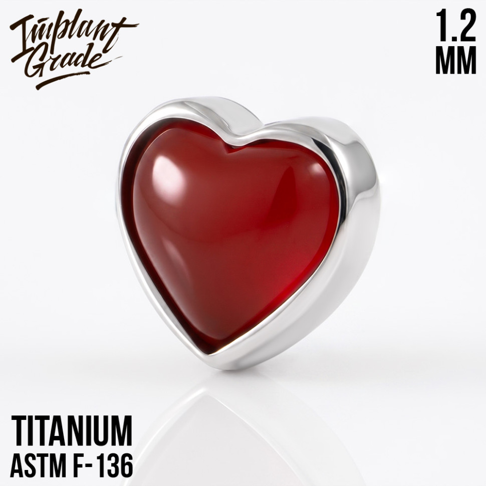 Накрутка Heart Opal 1.2 мм