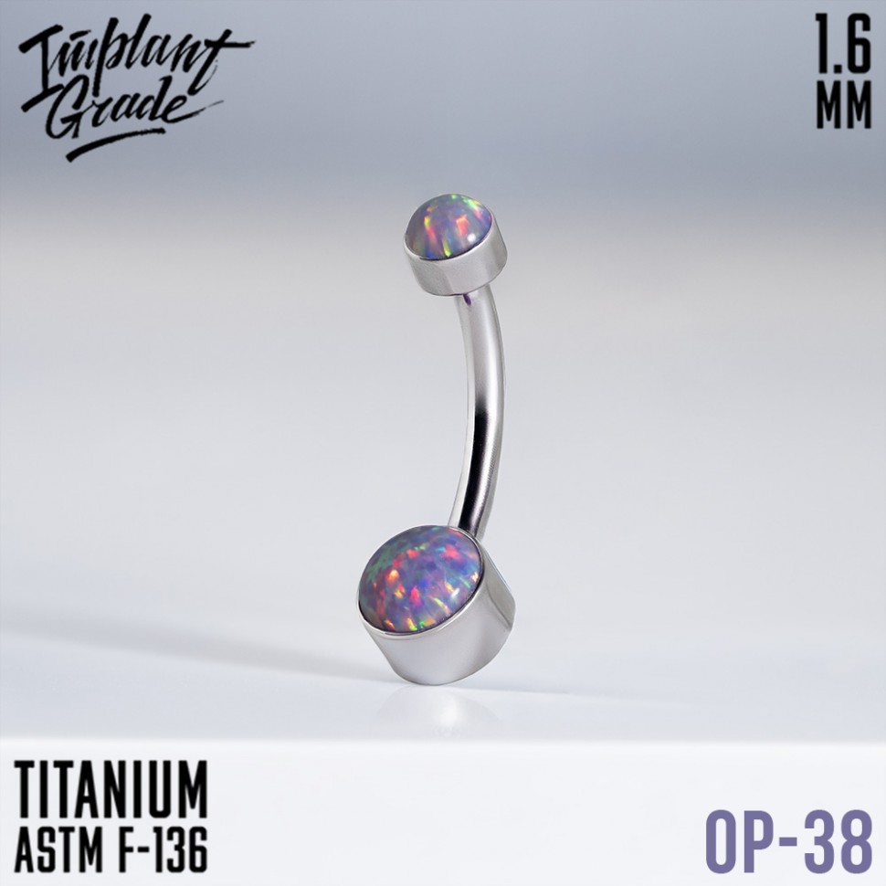 Банан Opal Dot 1.6 мм (14 G)