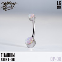 Банан Opal Dot 1.6 мм (14 G)