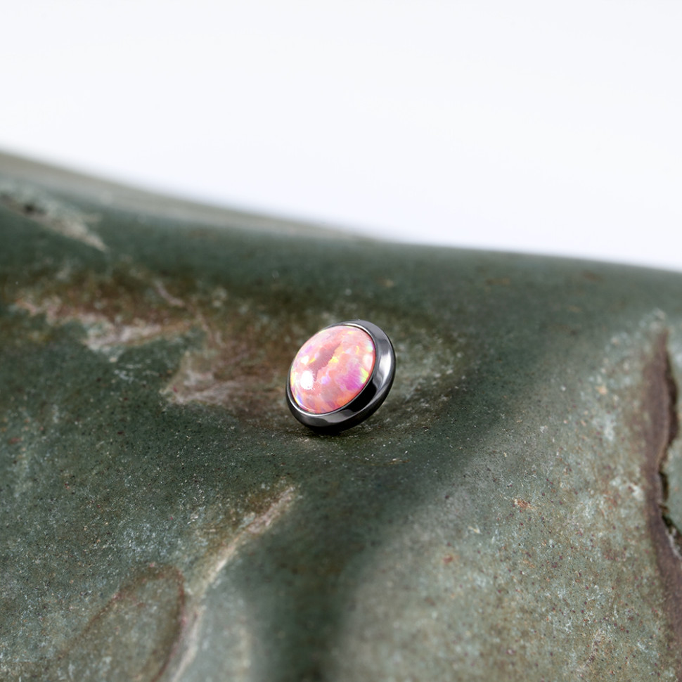 Накрутка с опалом 24 1.6 мм