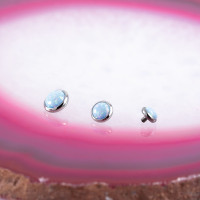 Накрутка с опалом 26 1.6 мм