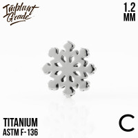 Накрутка Snowflake 1.2 мм