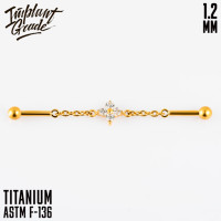 Лабрет Mily Chain 1.2 мм (16 G)