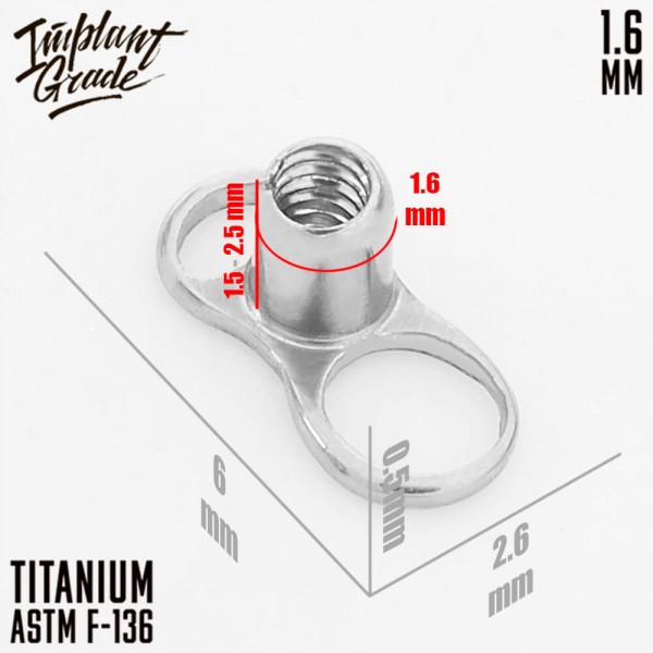 Якорь для микродермала 1.6 мм
