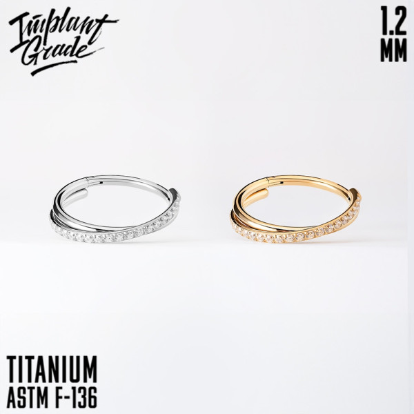 Кольцо-кликер Chloe 1.2 мм (16 G)