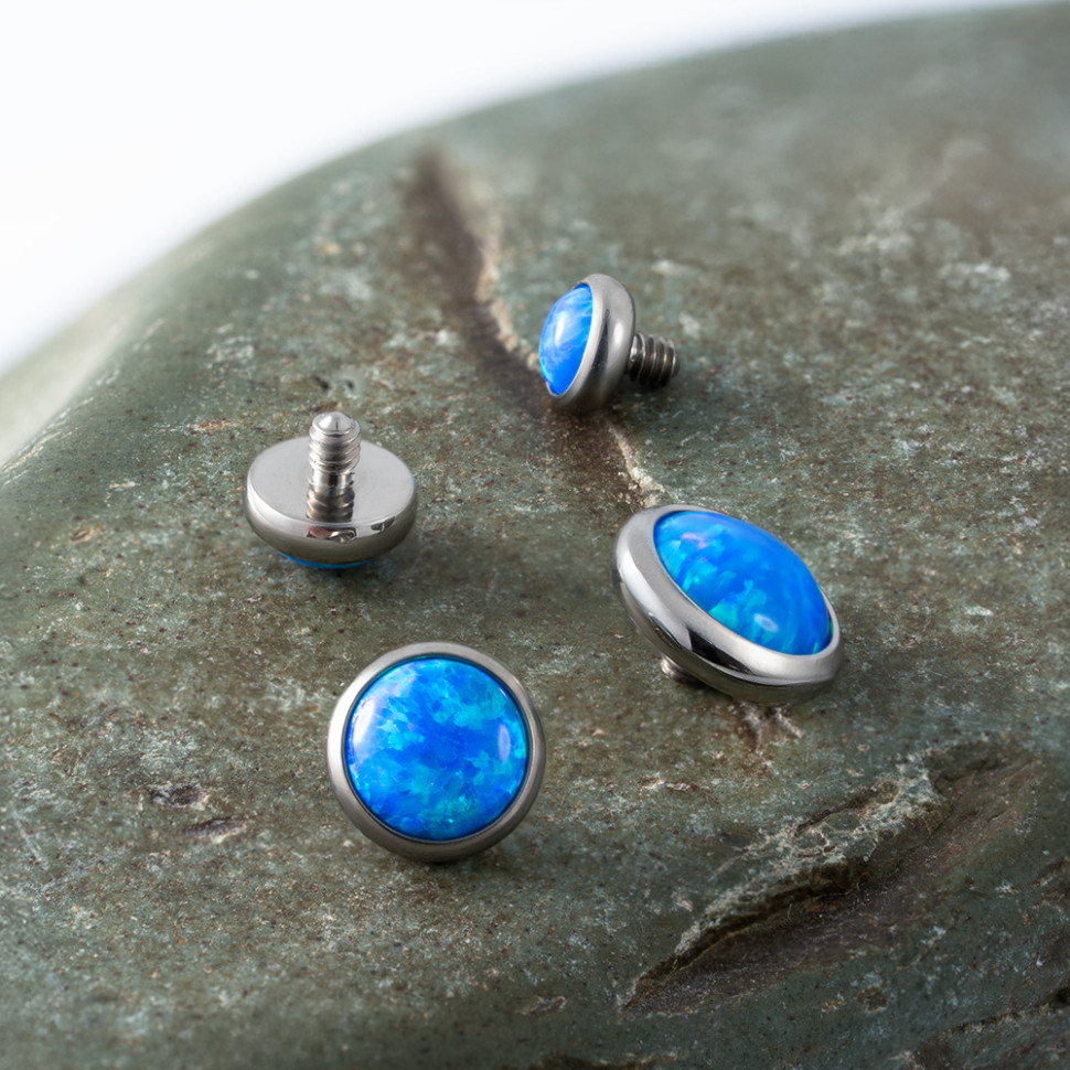 Накрутка с опалом 05 1.6 мм