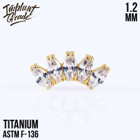 Накрутка 5K Marquise mini 1.2 мм