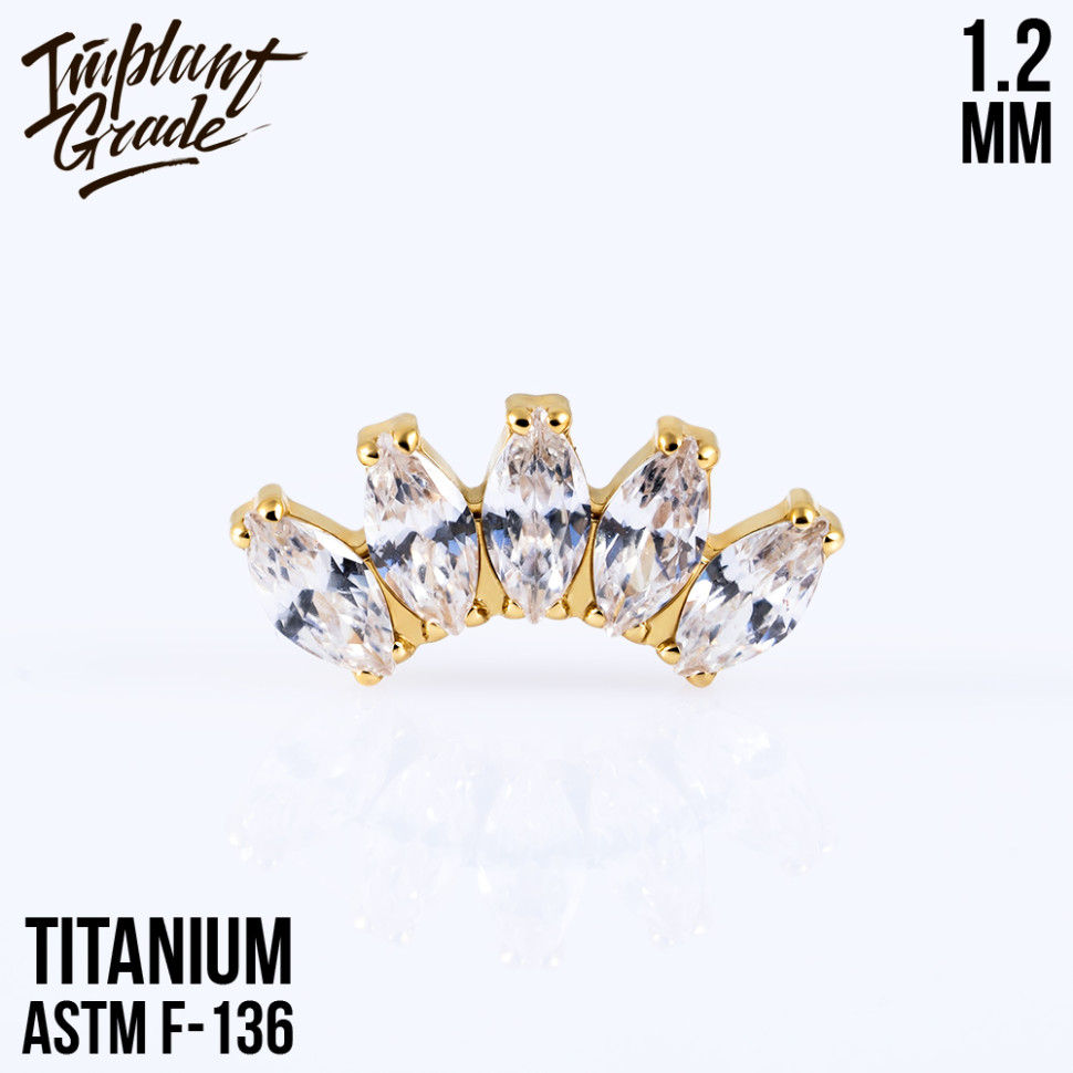 Накрутка 5K Marquise mini 1.2 мм