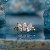 Накрутка NEW Bead Marquise 1.2 мм