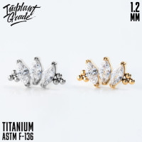 Накрутка NEW Bead Marquise 1.2 мм
