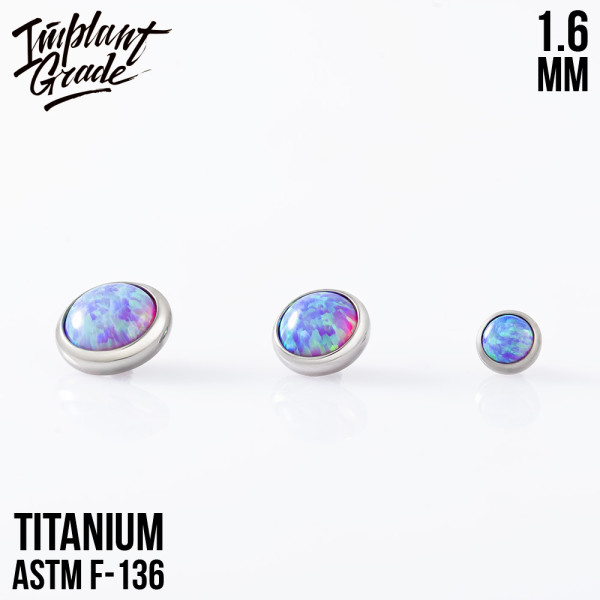 Накрутка с опалом 40 1.6 мм