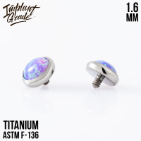 Накрутка с опалом 40 1.6 мм