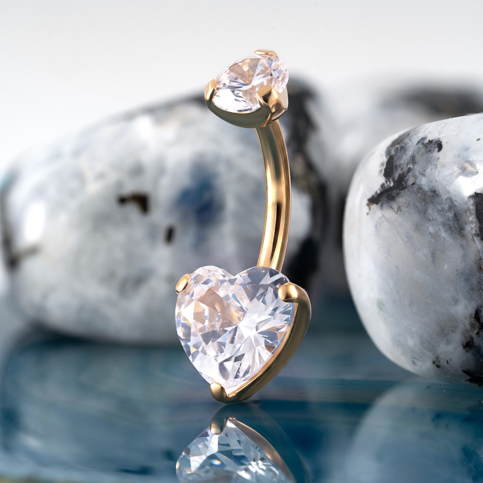 Банан Heart 1.6 мм (14G)