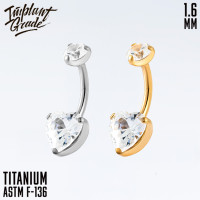 Банан Heart 1.6 мм (14G)