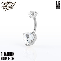 Банан Heart 1.6 мм (14G)