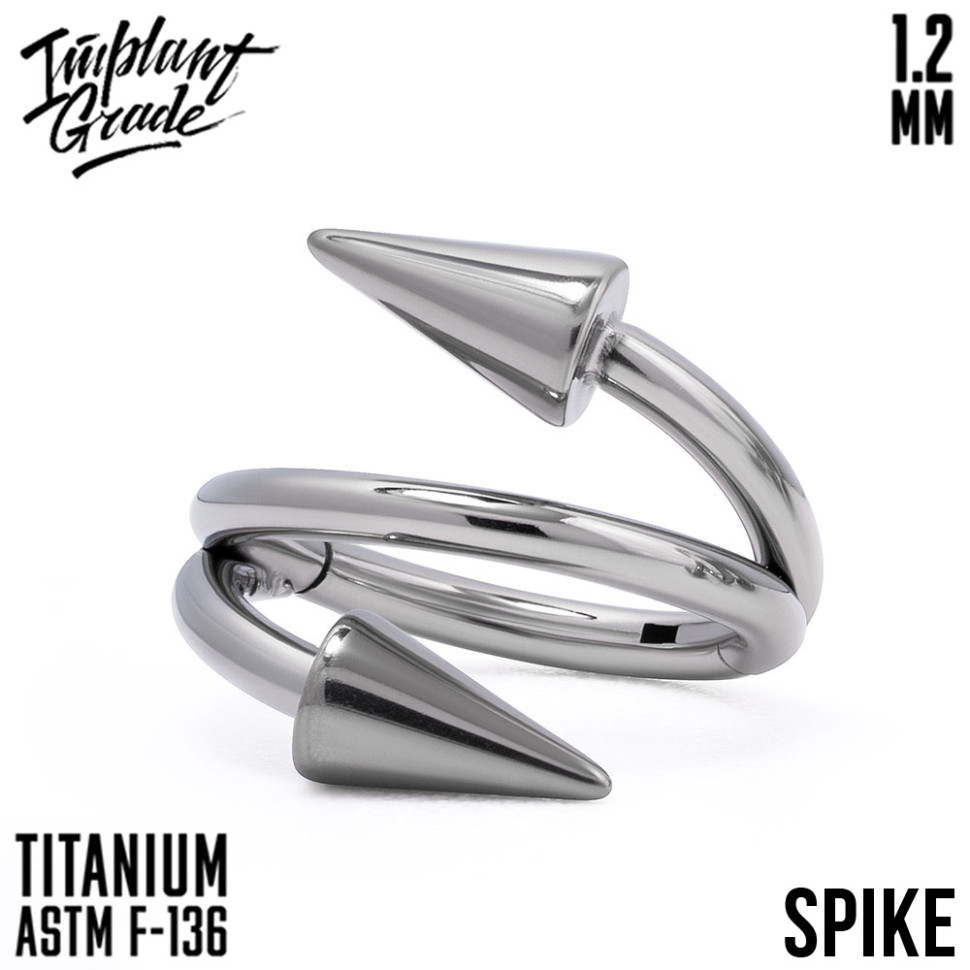 Кольцо-кликер TWIST 1.2 мм (16 G)