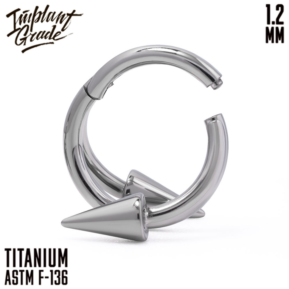Кольцо-кликер TWIST 1.2 мм (16 G)