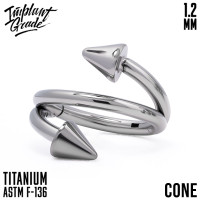 Кольцо-кликер TWIST 1.2 мм (16 G)