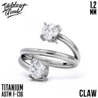 Кольцо-кликер TWIST 1.2 мм (16 G)
