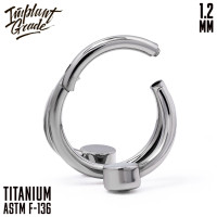 Кольцо-кликер TWIST 1.2 мм (16 G)