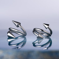 Кольцо-кликер TWIST 1.2 мм (16 G)