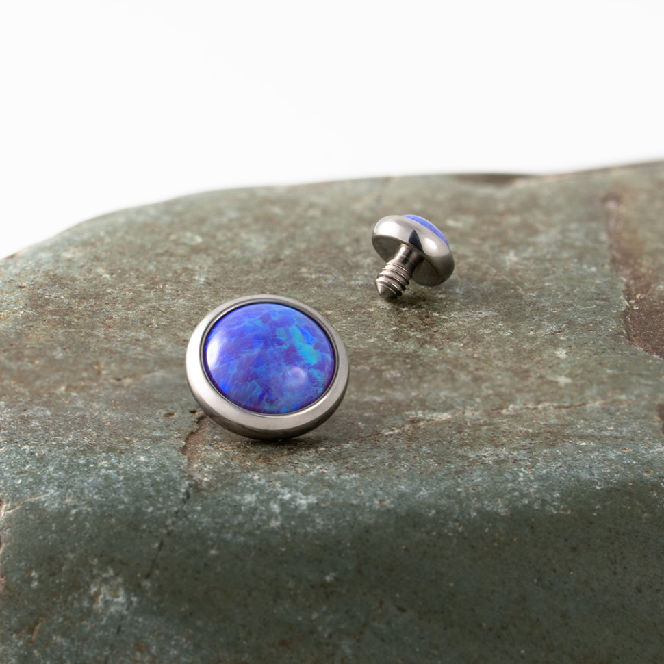 Накрутка с опалом 51 1.6 мм