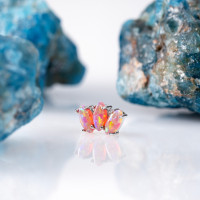 Накрутка-кластер Marquise Opal 1.2 мм