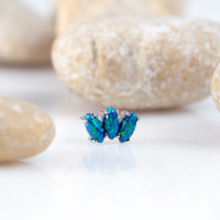 Накрутка-кластер Marquise Opal 1.2 мм