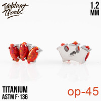 Накрутка-кластер Marquise Opal 1.2 мм