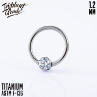 Кольцо-кликер Shine 1.2 мм (16 G)