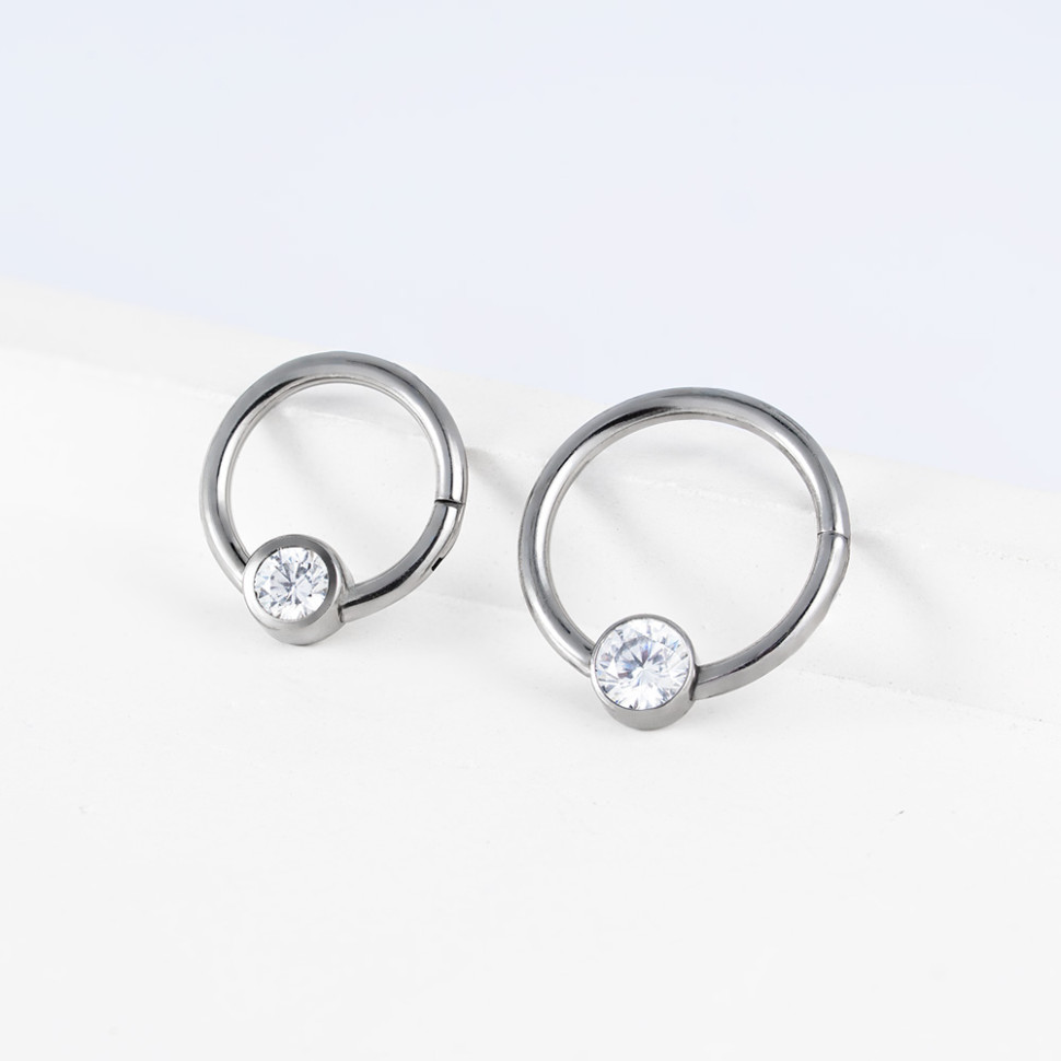 Кольцо-кликер Shine 1.2 мм (16 G)