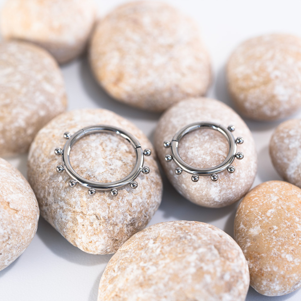 Кольцо-кликер Bead 1.2 мм (16 G)