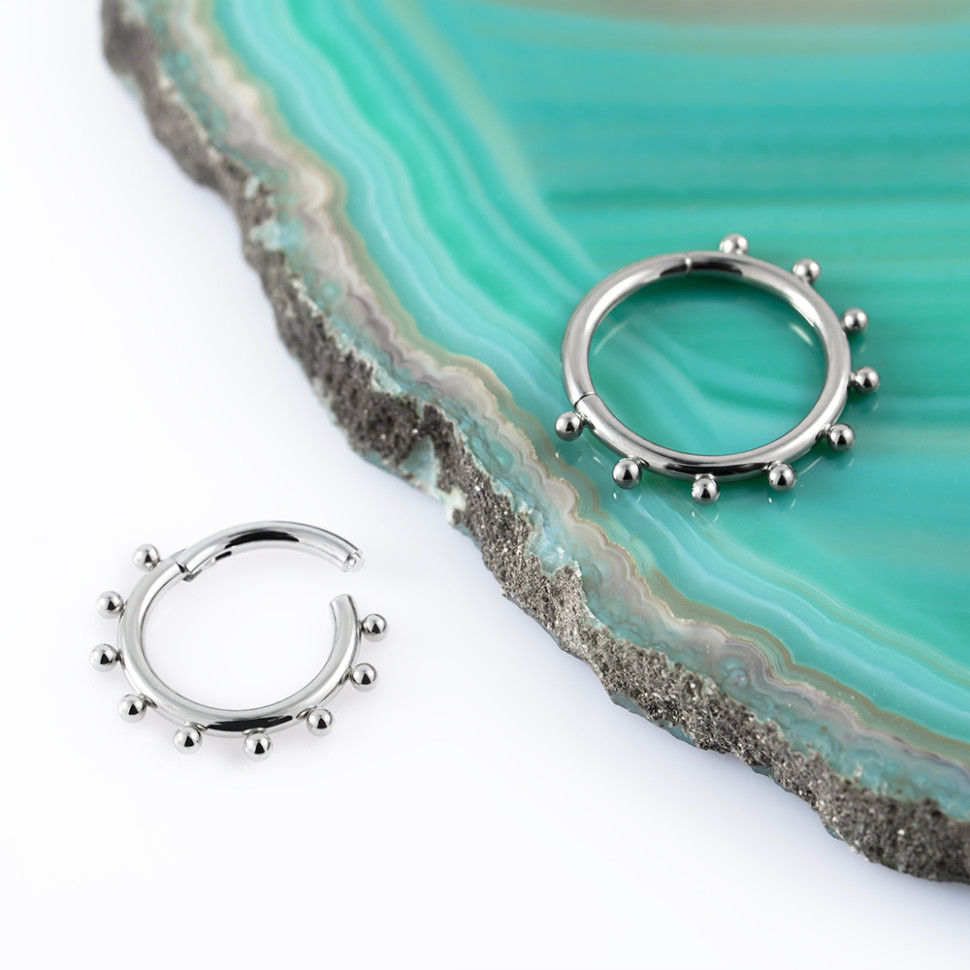 Кольцо-кликер Bead 1.2 мм (16 G)