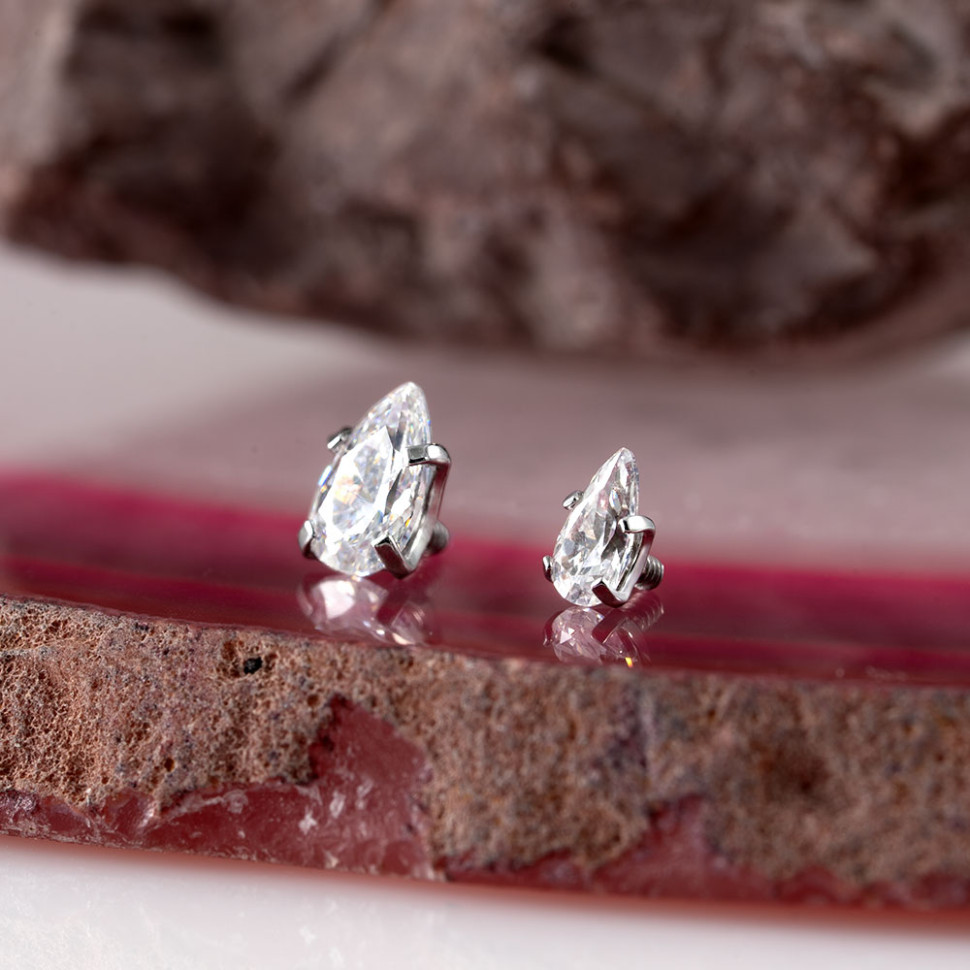 Накрутка Drop Crystal 1.2 мм