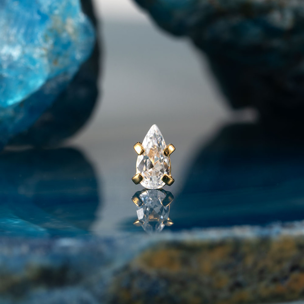 Накрутка Drop Crystal 1.2 мм