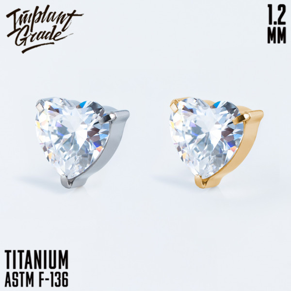 Накрутка Heart CZ 1.2 мм