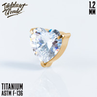 Накрутка Heart CZ 1.2 мм