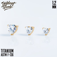 Накрутка Heart CZ 1.2 мм