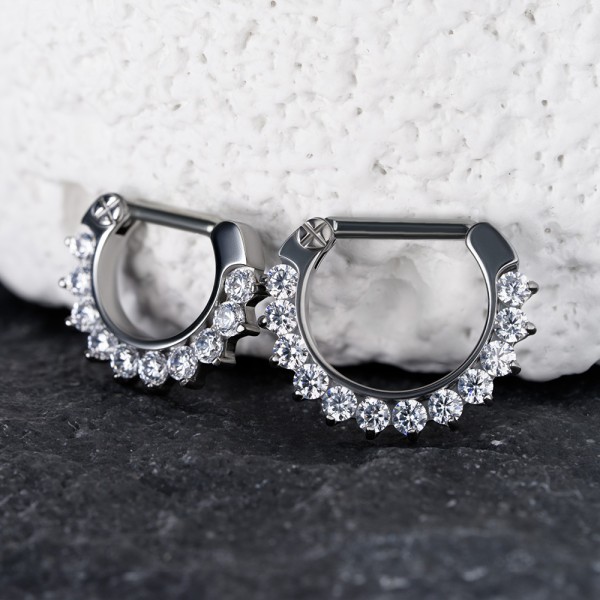 Кольцо-кликер Glam 1.2 мм (16 G)