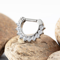 Кольцо-кликер Glam 1.2 мм (16 G)