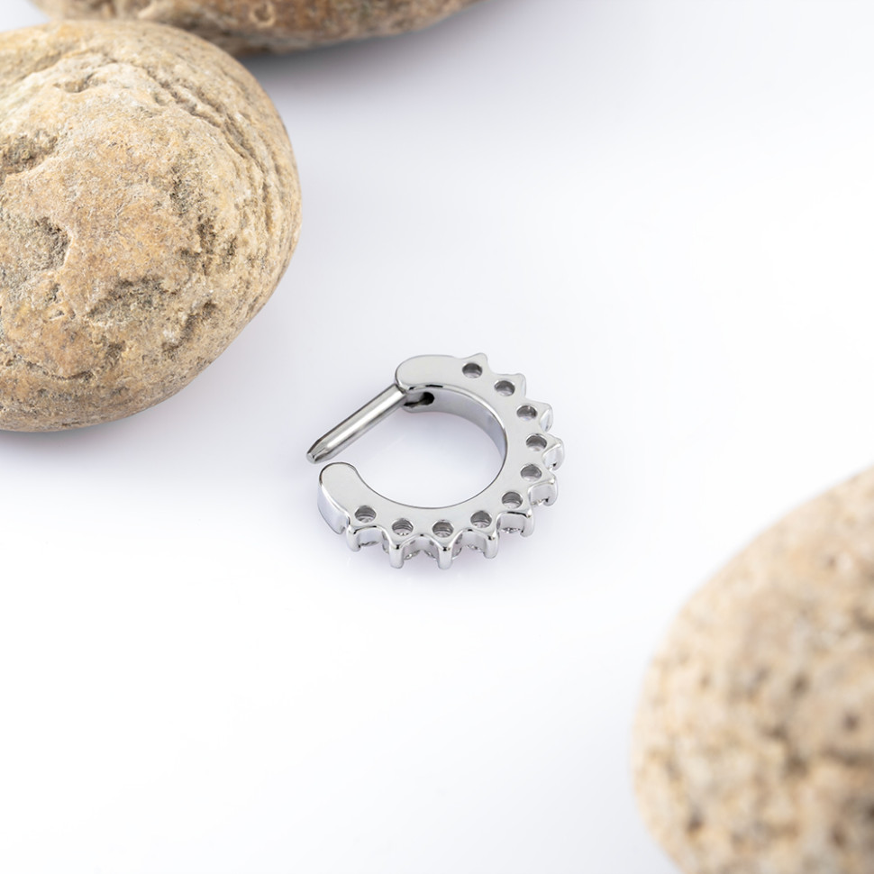 Кольцо-кликер Glam 1.2 мм (16 G)