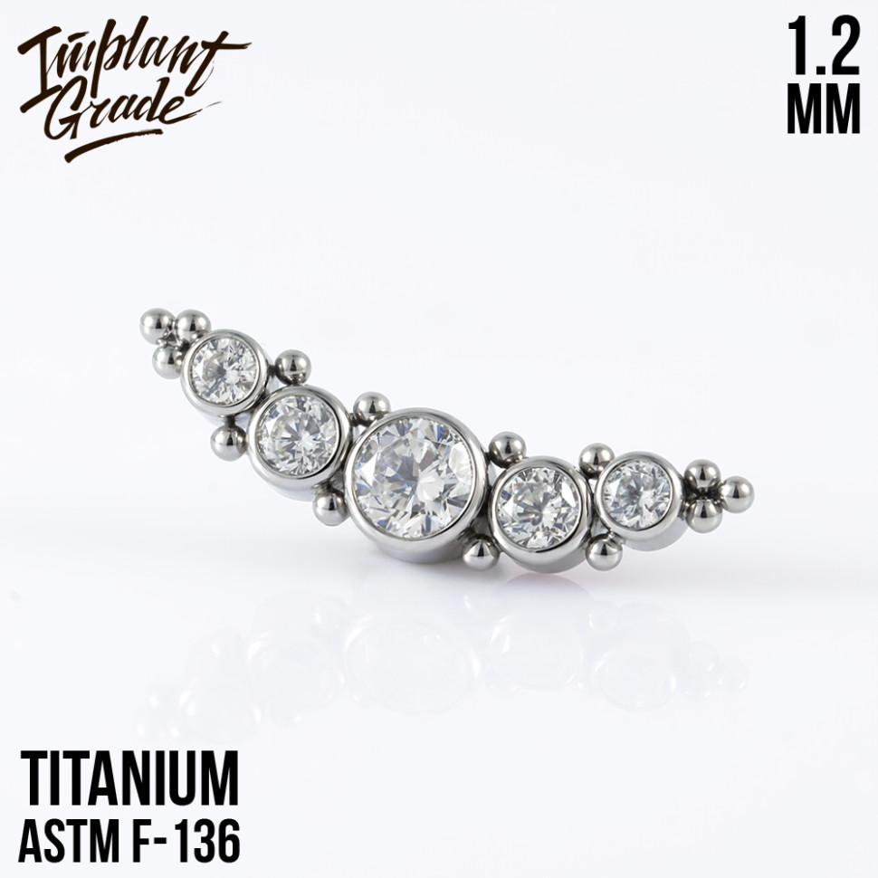 Накрутка-кластер Crystalline 1.2 мм