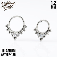 Кольцо-кликер Bliss 1.2 мм (16 G)