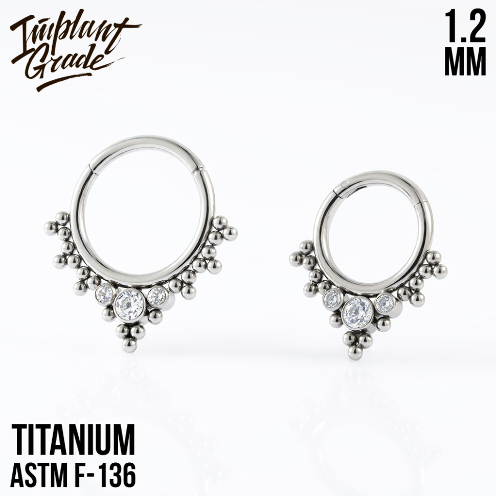 Кольцо-кликер Bliss 1.2 мм (16 G)