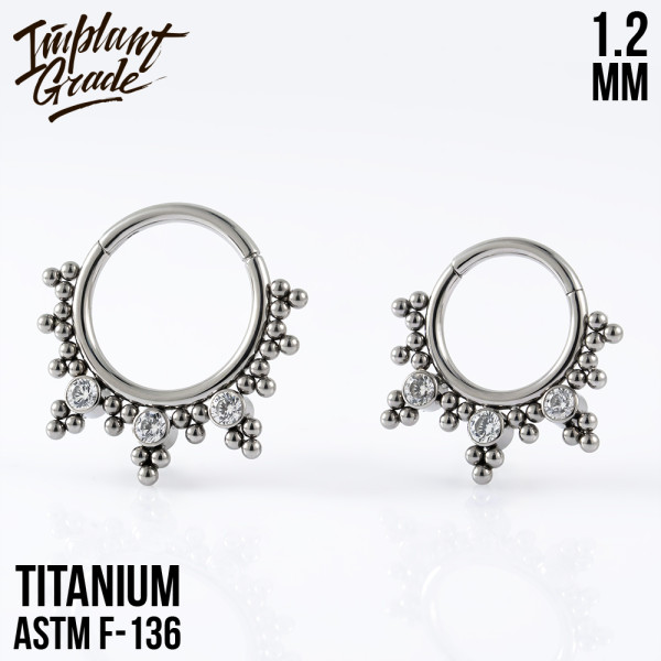 Кольцо-кликер Delight 1.2 мм (16 G)