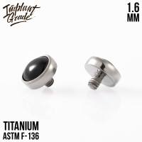 Накрутка Black Onyx Stone 1.6 мм