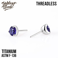 Топ Tanzanite безрезьбовой в лапках